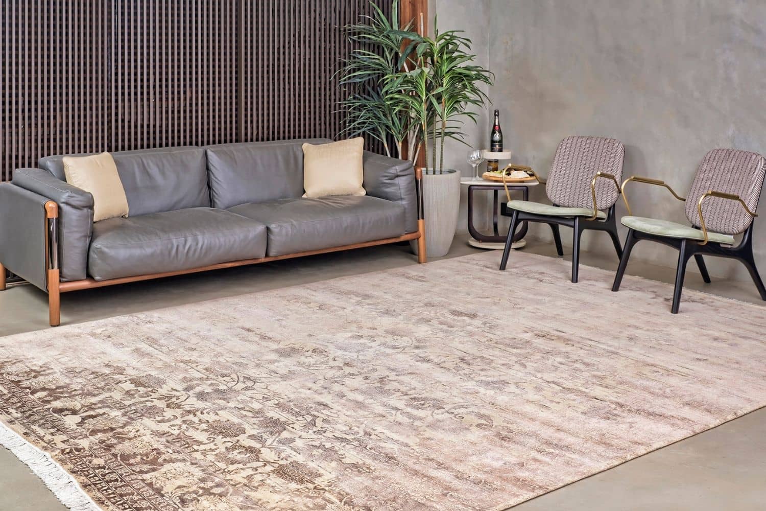 Beige and white carpet from Carpet Cellar's blog on how to choose carpets