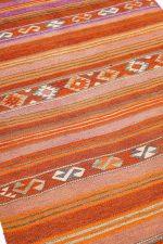 Antique Afghan Balouch Kilim - Bright Orange