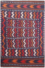 Afghan Balouch Kilim - Dark Blue | Kilim Rugs | Carpet Cellar