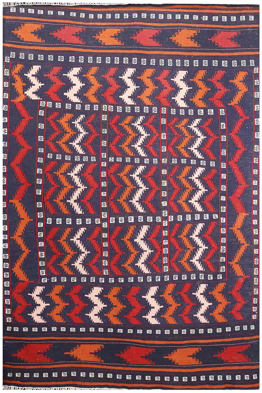 Afghan Balouch Kilim – Dark Blue