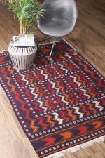 Afghan Balouch Kilim - Dark Blue