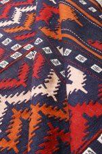 Afghan Balouch Kilim - Dark Blue