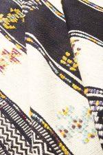 Afghan Kilim - Black And White