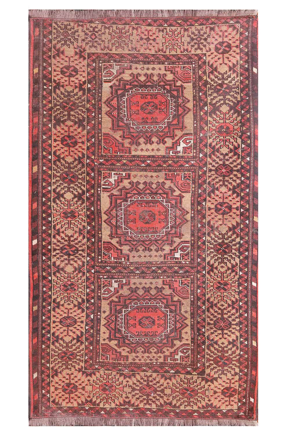 Anitque Afghan Erasri – Golden Hues