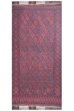 Afghan Sumak Kilim - Deep Red