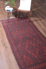 Afghan Sumak Kilim - Deep Red