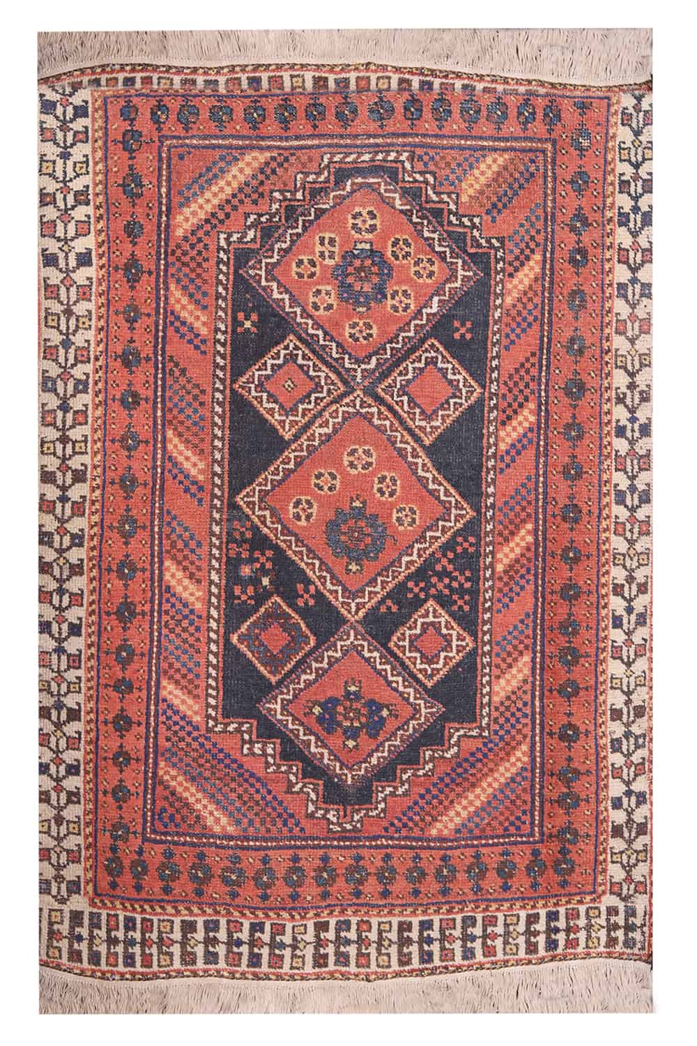 Antique Afshar – Vertical Medallion