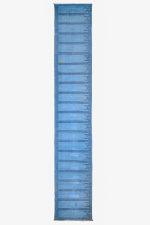 Vintage Agra Jail Cotton Kilim - Blue