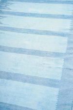 Vintage Agra Jail Cotton Kilim - Blue