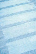 Vintage Agra Jail Cotton Kilim - Blue