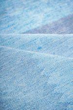 Vintage Agra Jail Cotton Kilim - Blue