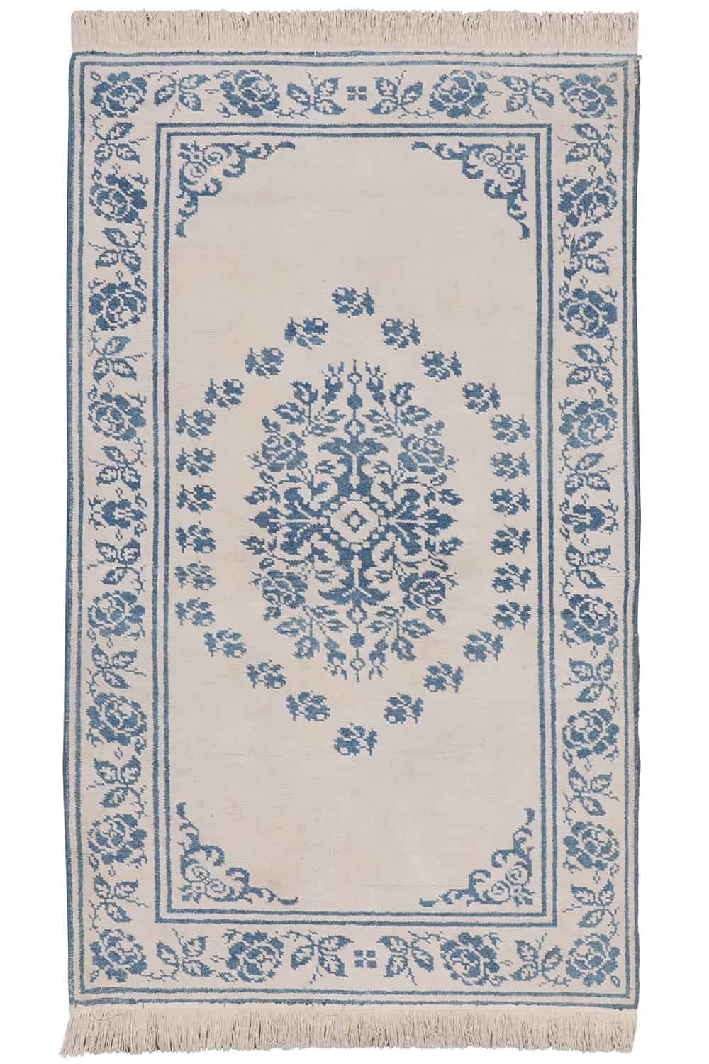 Agra Jail Summer Cotton Carpet – Floral Dance