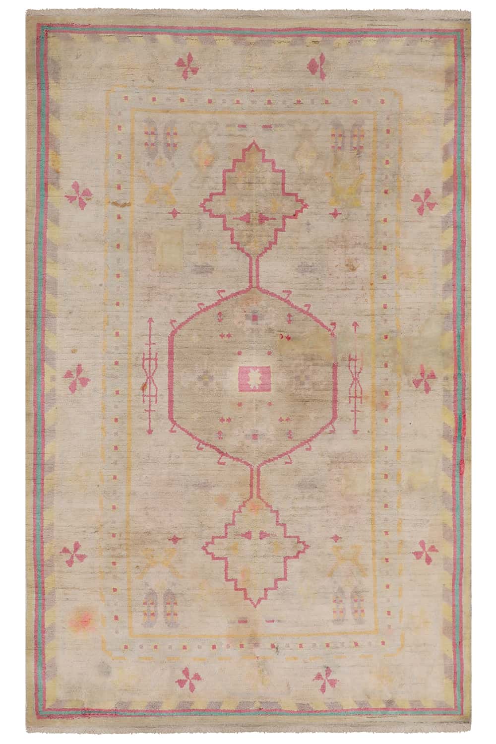 Agra Jail Summer Cotton Carpet – Subtle Tones