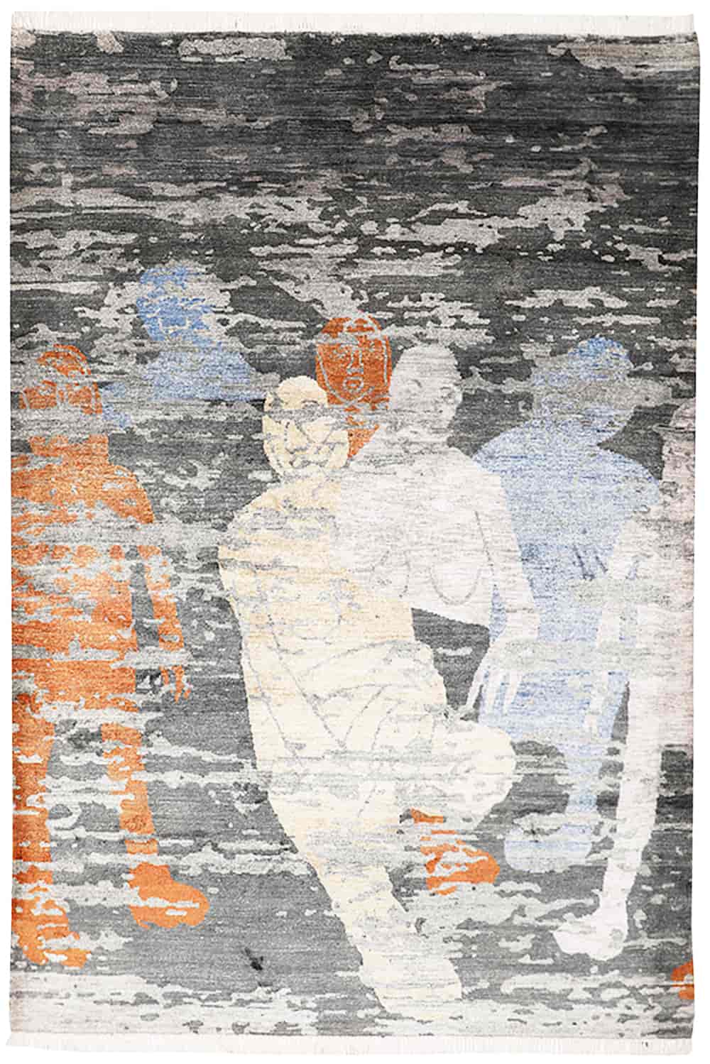 Art Deco Silk And Wool – Dark Grey