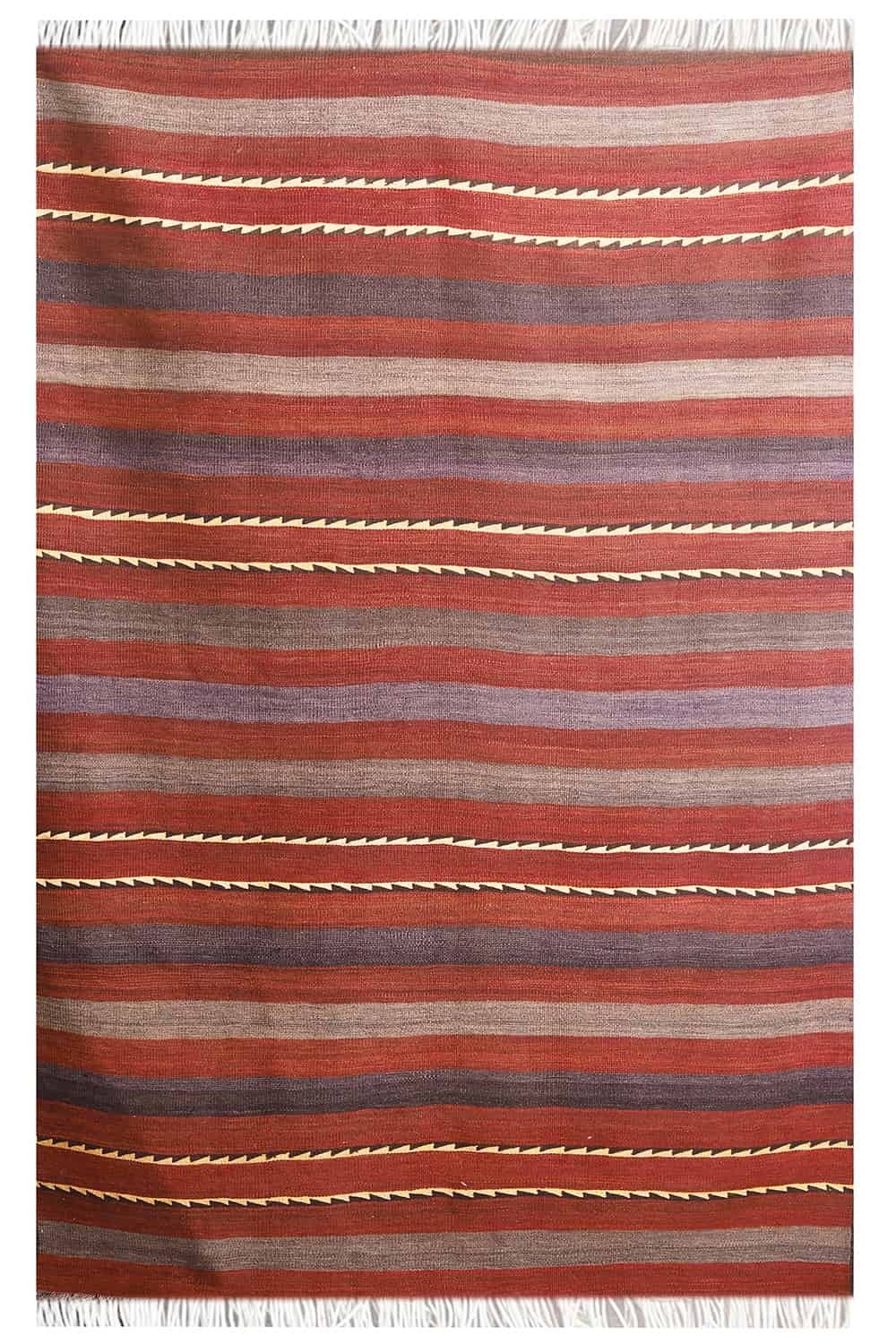 Balouch Kilim – Brown Brick Tones
