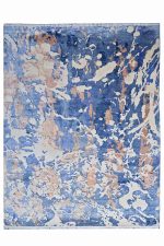 Erased Luxe Collection - Blue And Sand Brown