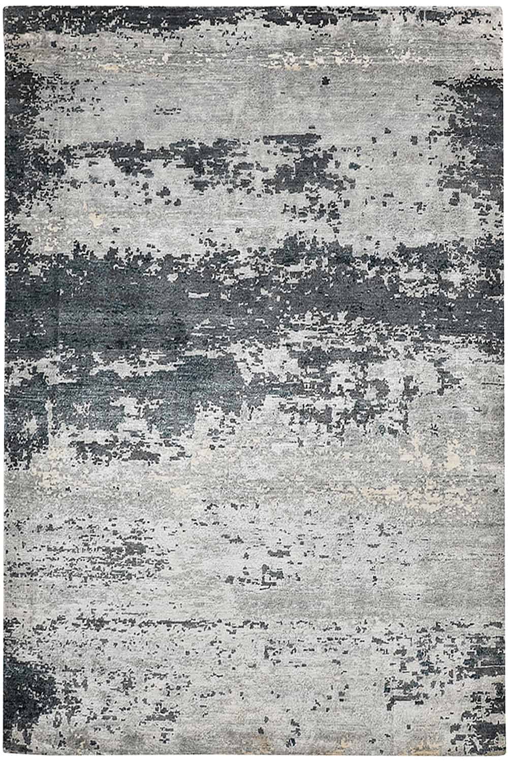 Erased Luxe Grey Silk And Wool