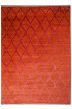 Montage Art Deco Collection - Cognac Cigar Room Rug