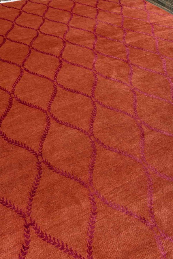 Montage Art Deco Collection - Cognac Cigar Room Rug