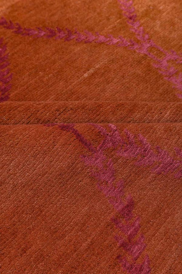 Montage Art Deco Collection - Cognac Cigar Room Rug