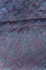 Montage Overdyed Saree Silk - Steel Cut