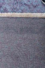 Montage Overdyed Saree Silk - Steel Cut