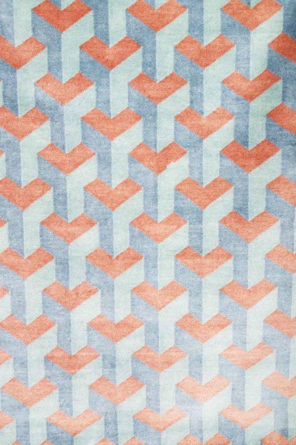 Zen Collection - Aqua Blues And Burnt Orange