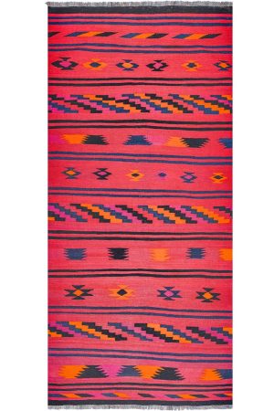 Vintage Bamiyani Kilim - Raging Red