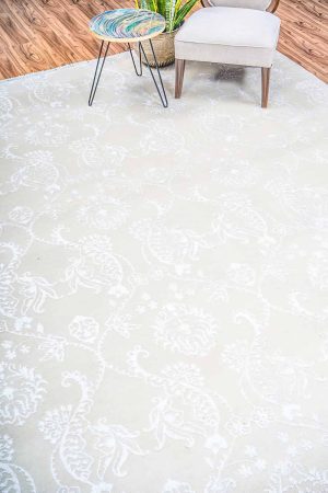 Gold and handcrafted Modern Carpets made from Silk and Wool by Carpet Cellar