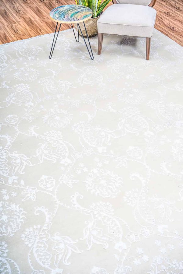 Damasque Collection - Light Grey