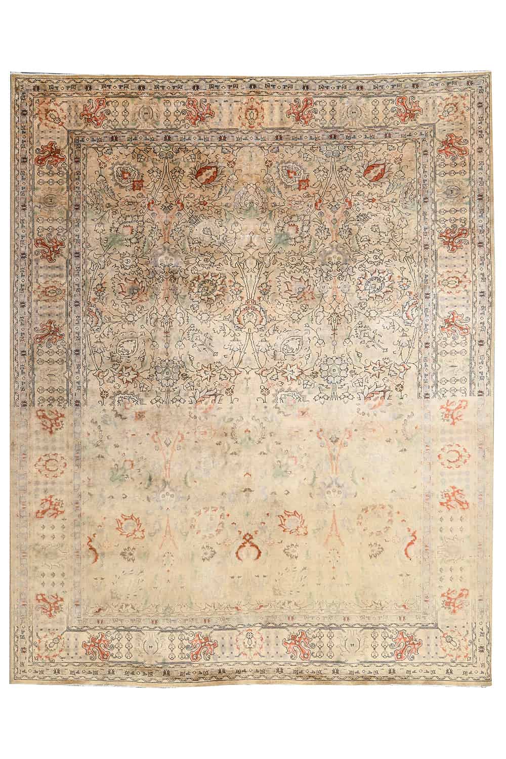 Distressed Sultanabad Ziegler – Gold