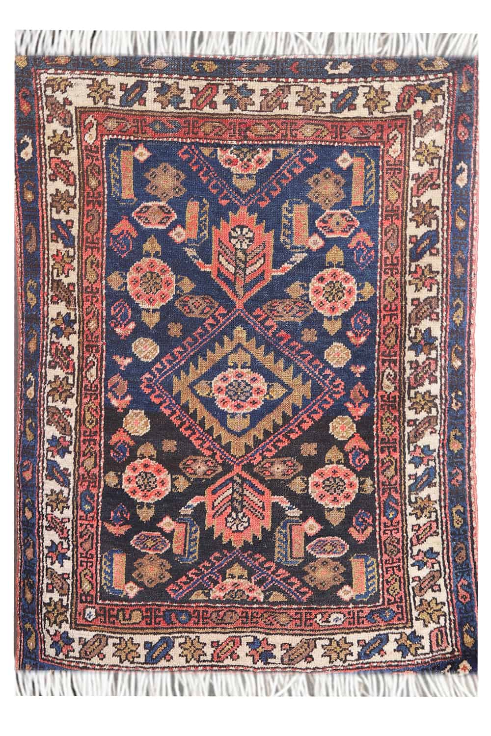 Antique Hamadan Afshar – Midnight Blue