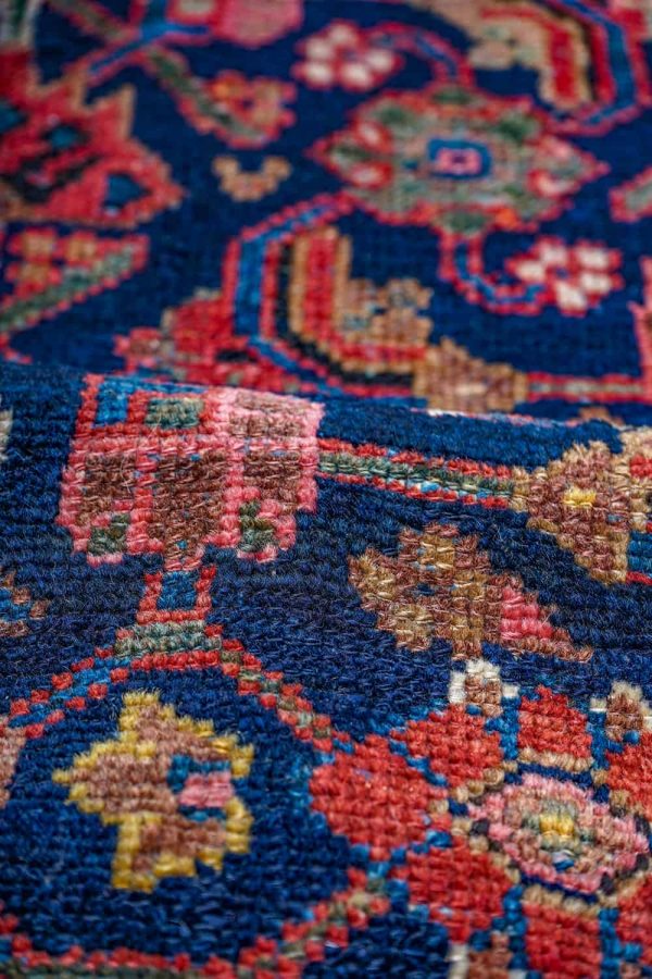 Antique Herat Hamadan Floral Runner