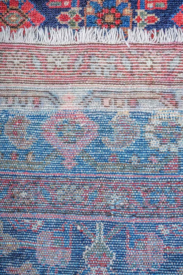 Antique Herat Hamadan Floral Runner