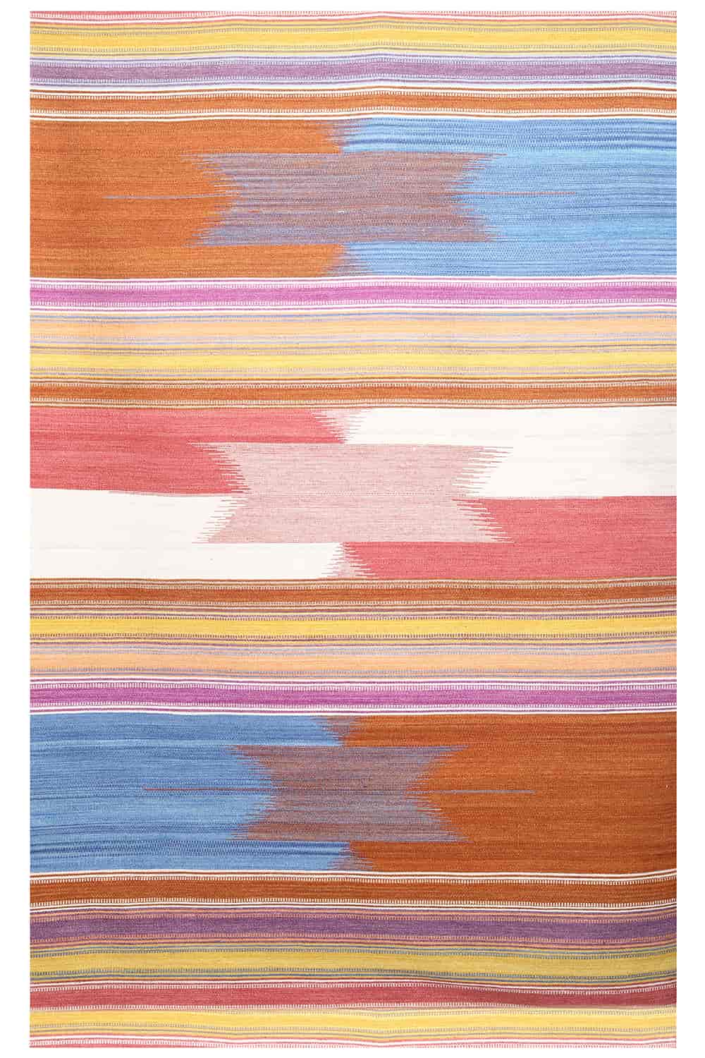 Ikat Indian Flatweave – Illusion