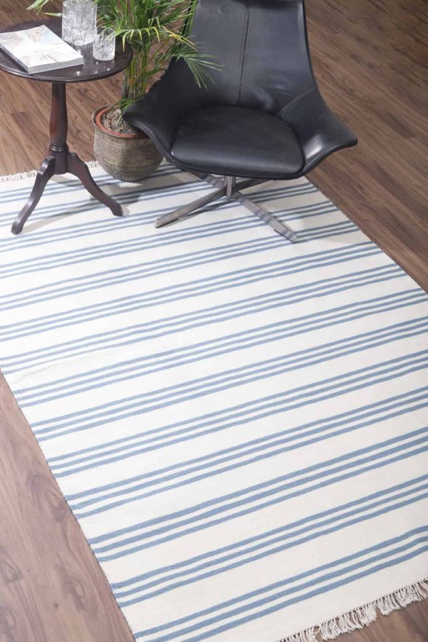 Indo Agra Cotton Flatweave - Waves