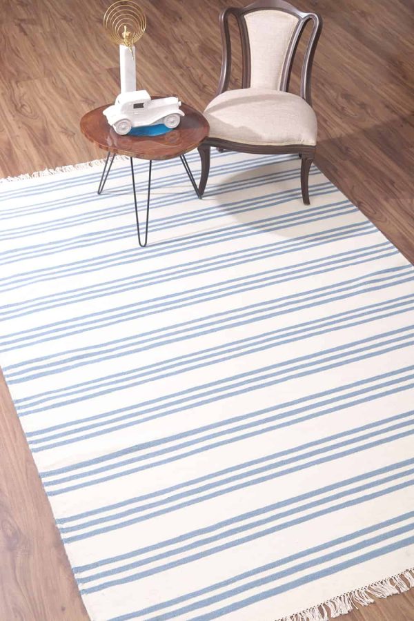 Indo Agra Woollen Flatweave - Linear
