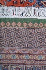 Indo Amritsar Yamud - Maroon and Bottle Green