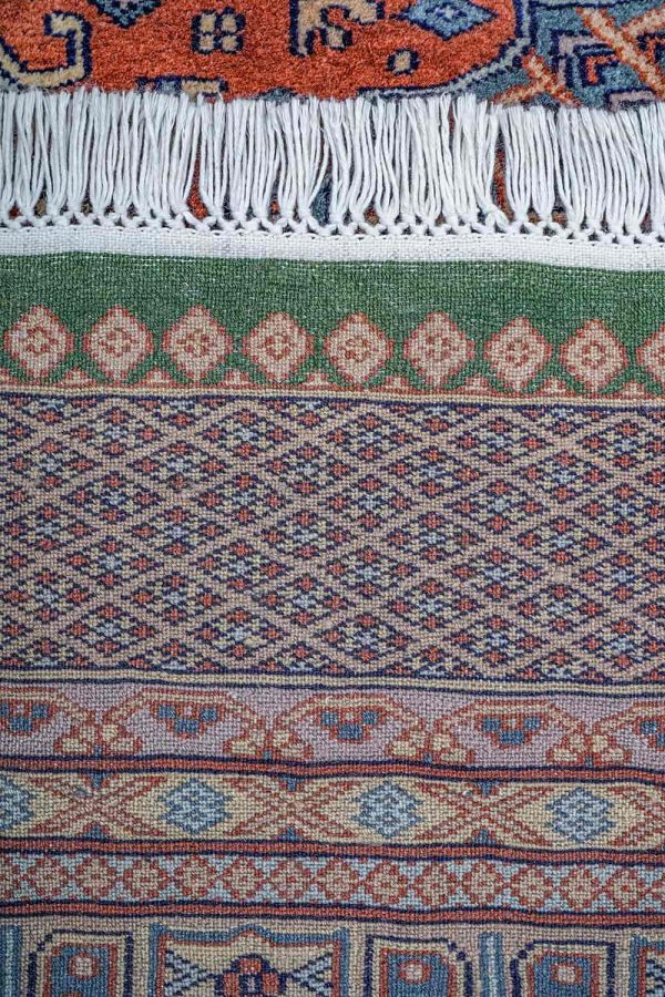 Indo Amritsar Yamud - Maroon and Bottle Green