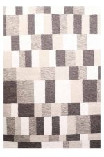 Indo Architectural Woollen Flatweave - Boxed in Grey