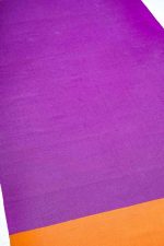 Indo Cotton Flatweave Runner - Purple Orange