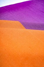 Indo Cotton Flatweave Runner - Purple Orange