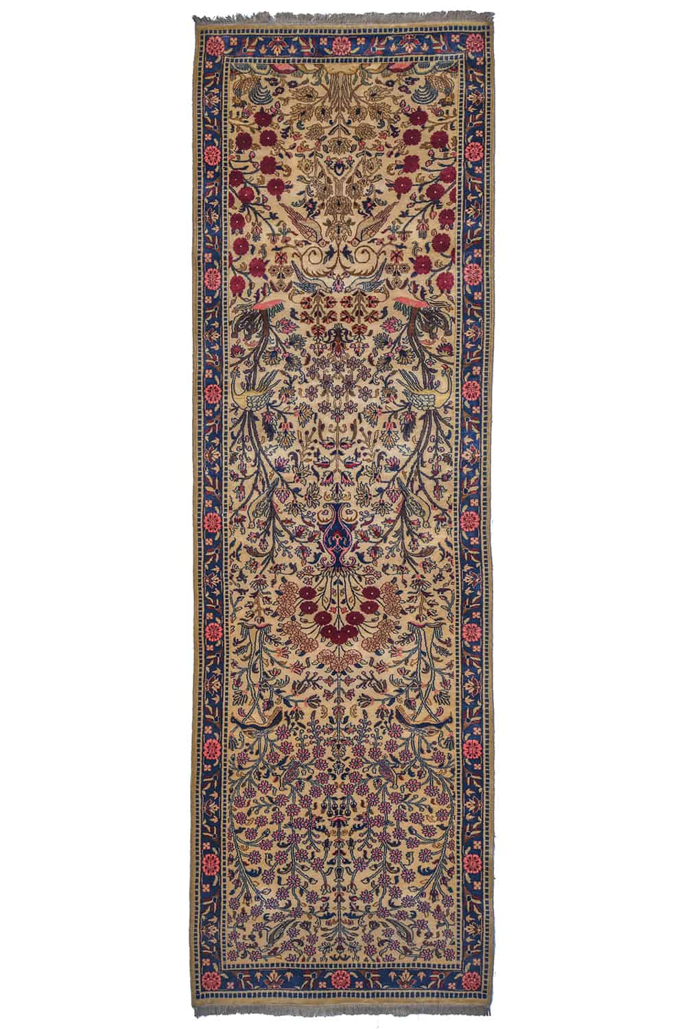 Indo Dabeer Kashan Runner – Garden of Paradise