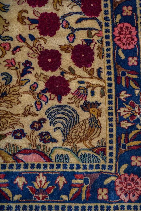 Indo Dabeer Kashan Runner - Garden of Paradise