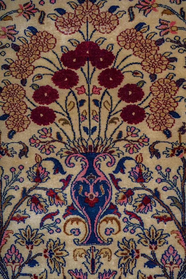 Indo Dabeer Kashan Runner - Garden of Paradise
