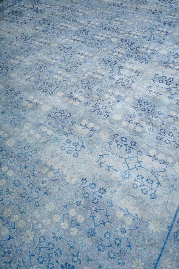 Indo Oushak - Blue Hyacinth