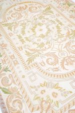 Indo Woollen Chain Stitch Textile