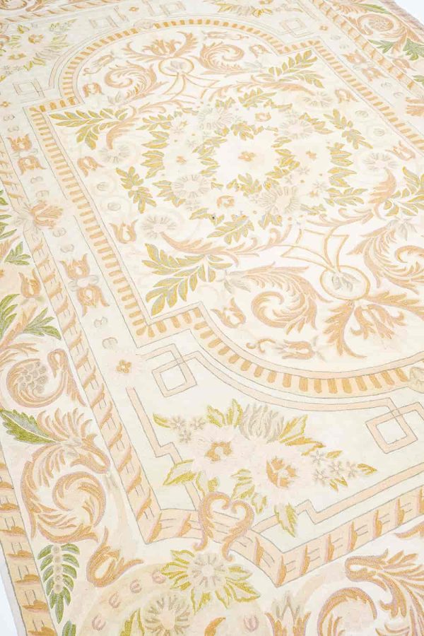 Indo Woollen Chain Stitch Textile