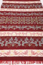 Vintage Indonesian Sumbawa Handwoven Ikkat Textile - Wall Hanging