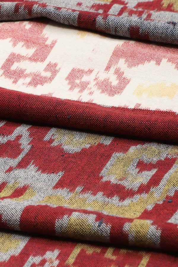 Vintage Indonesian Sumbawa Handwoven Ikkat Textile - Wall Hanging